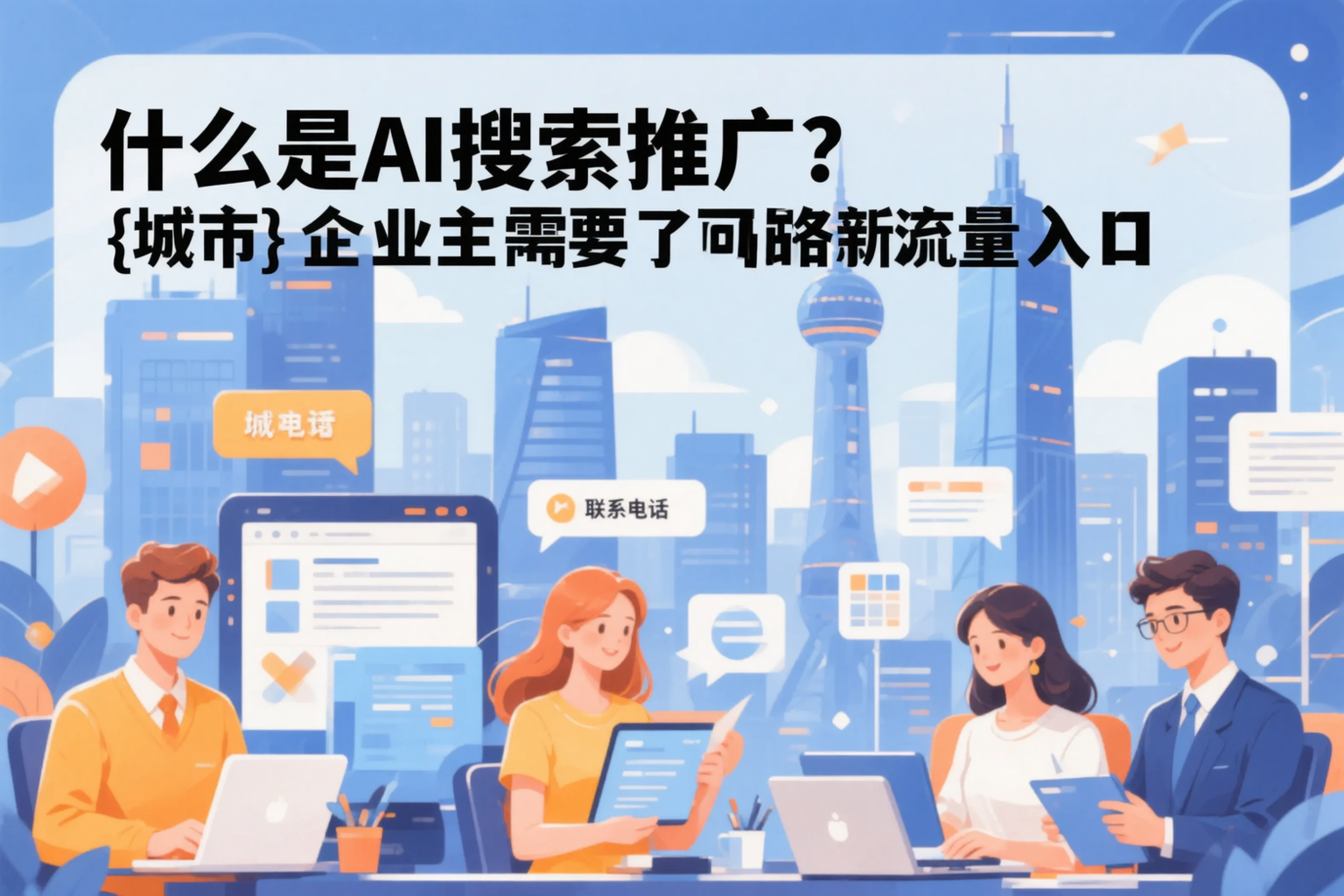 什么是AI搜索推广？青岛企业主需要了解的新流量入口