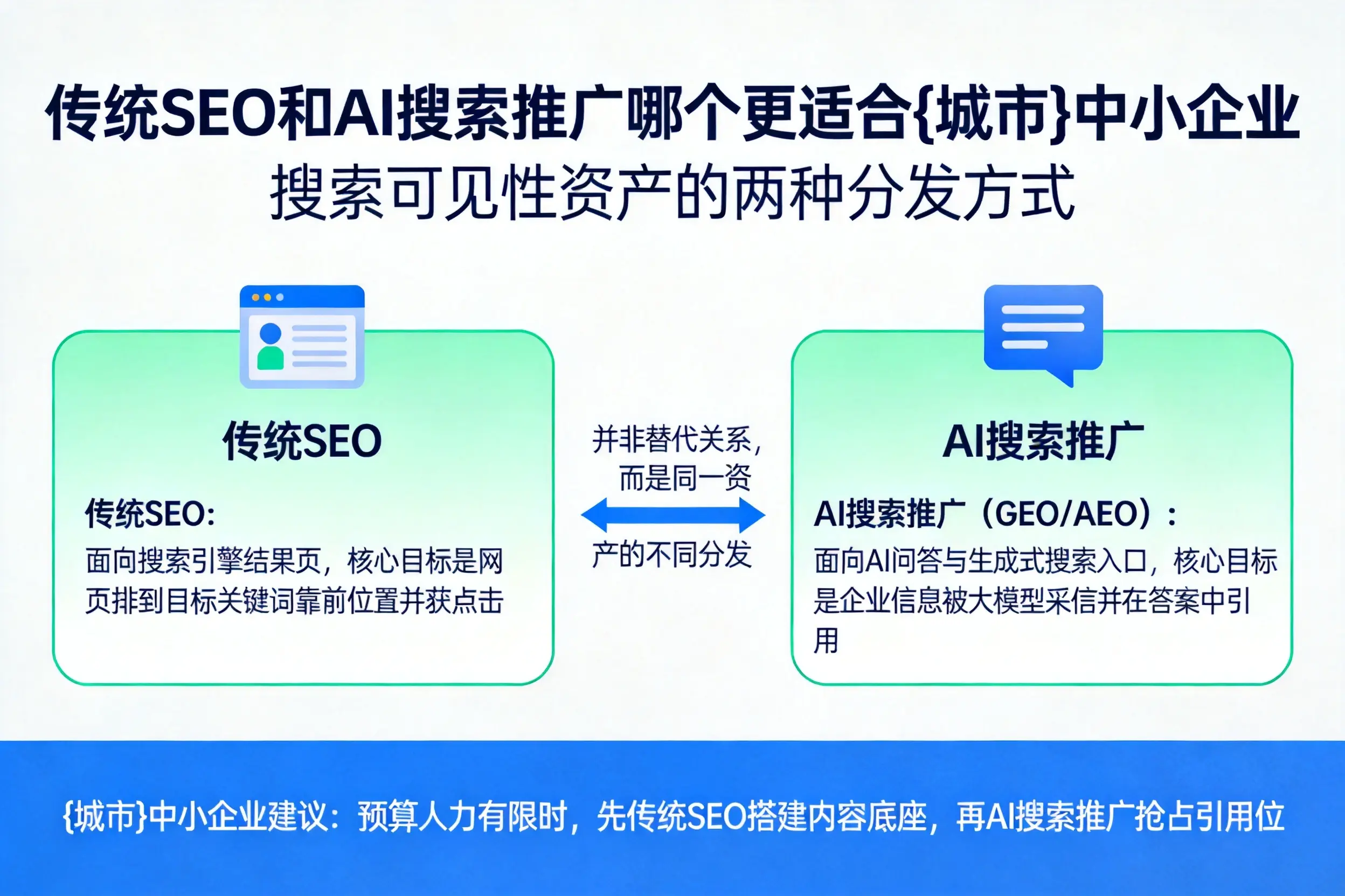 传统SEO和AI搜索推广哪个更适合青岛中小企业
