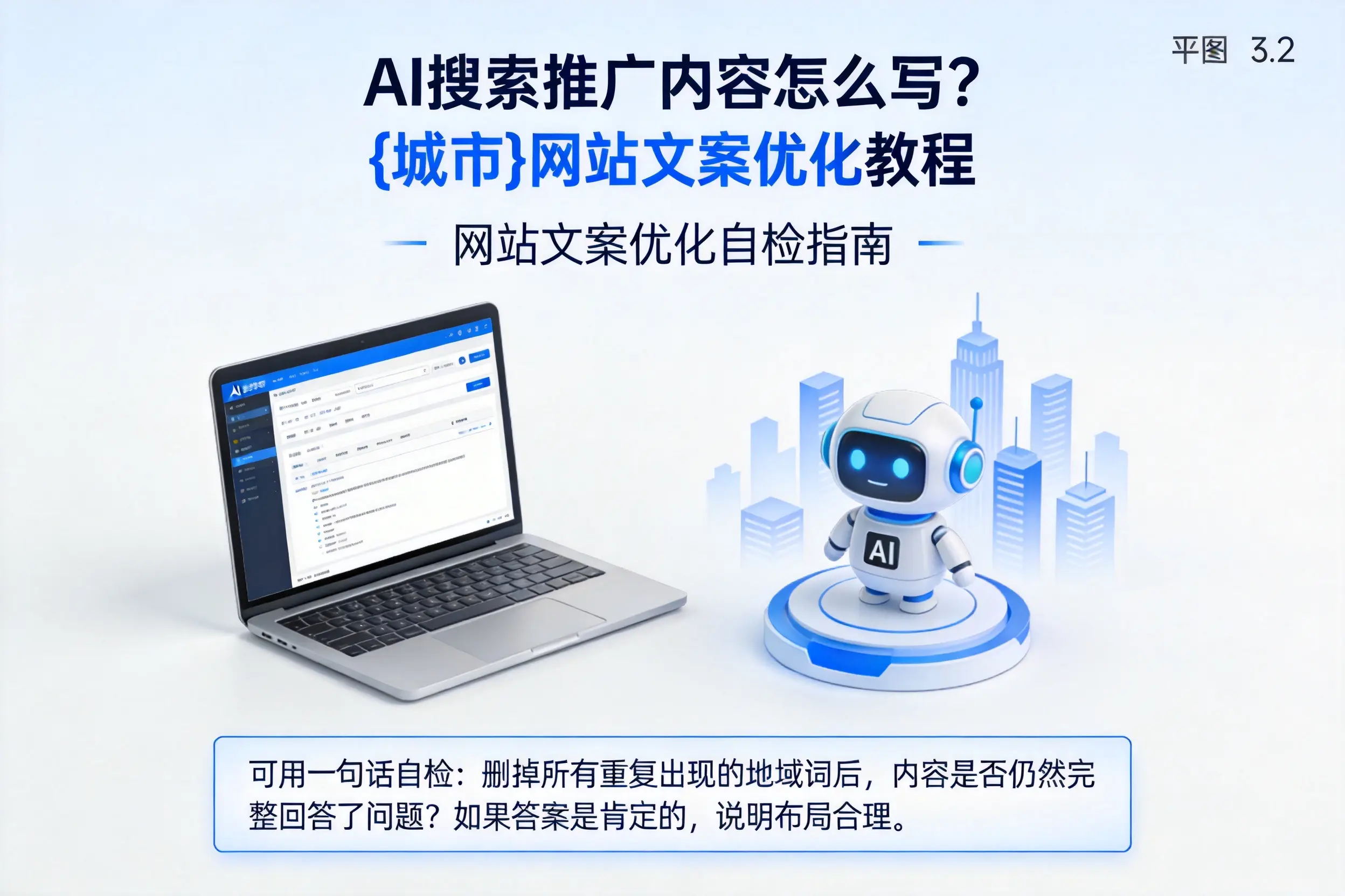 AI搜索推广内容怎么写?青岛网站文案优化教程