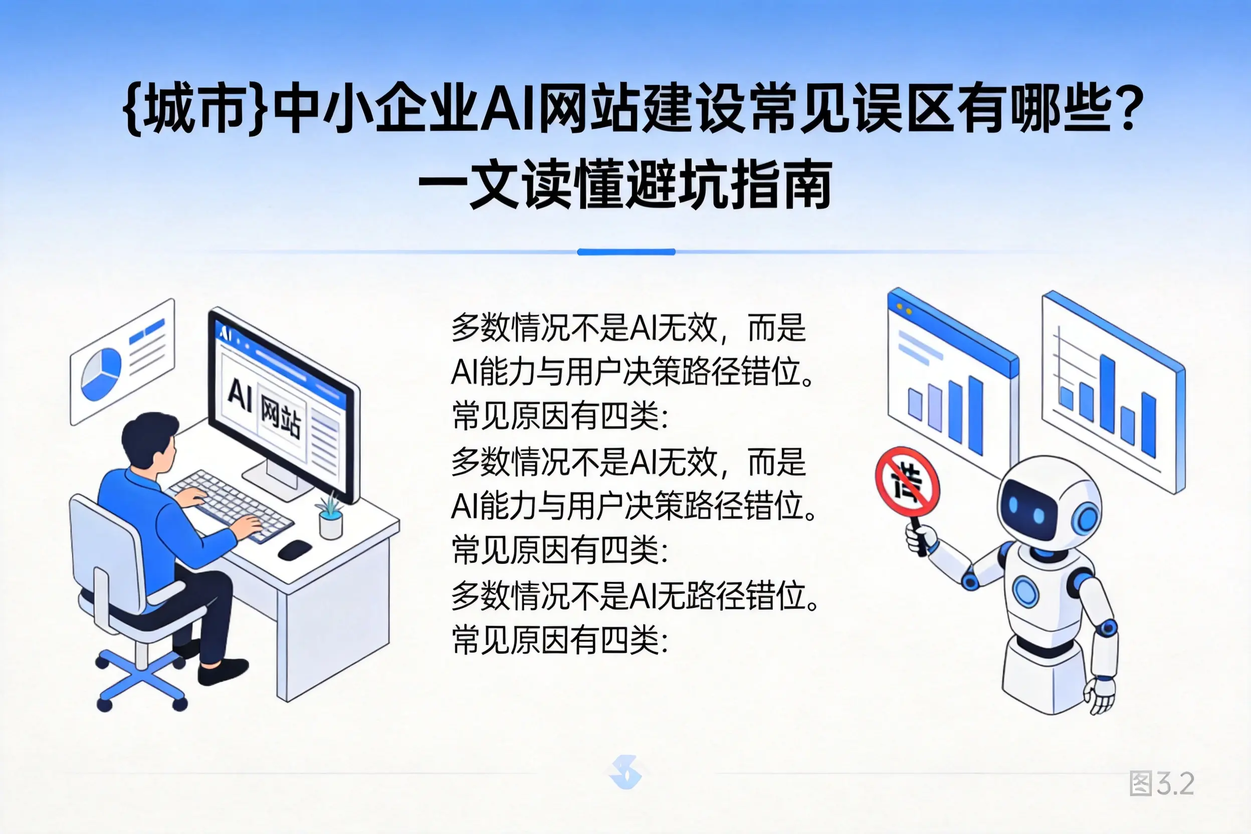 青岛中小企业AI网站建设常见误区有哪些?一文读懂避坑指南