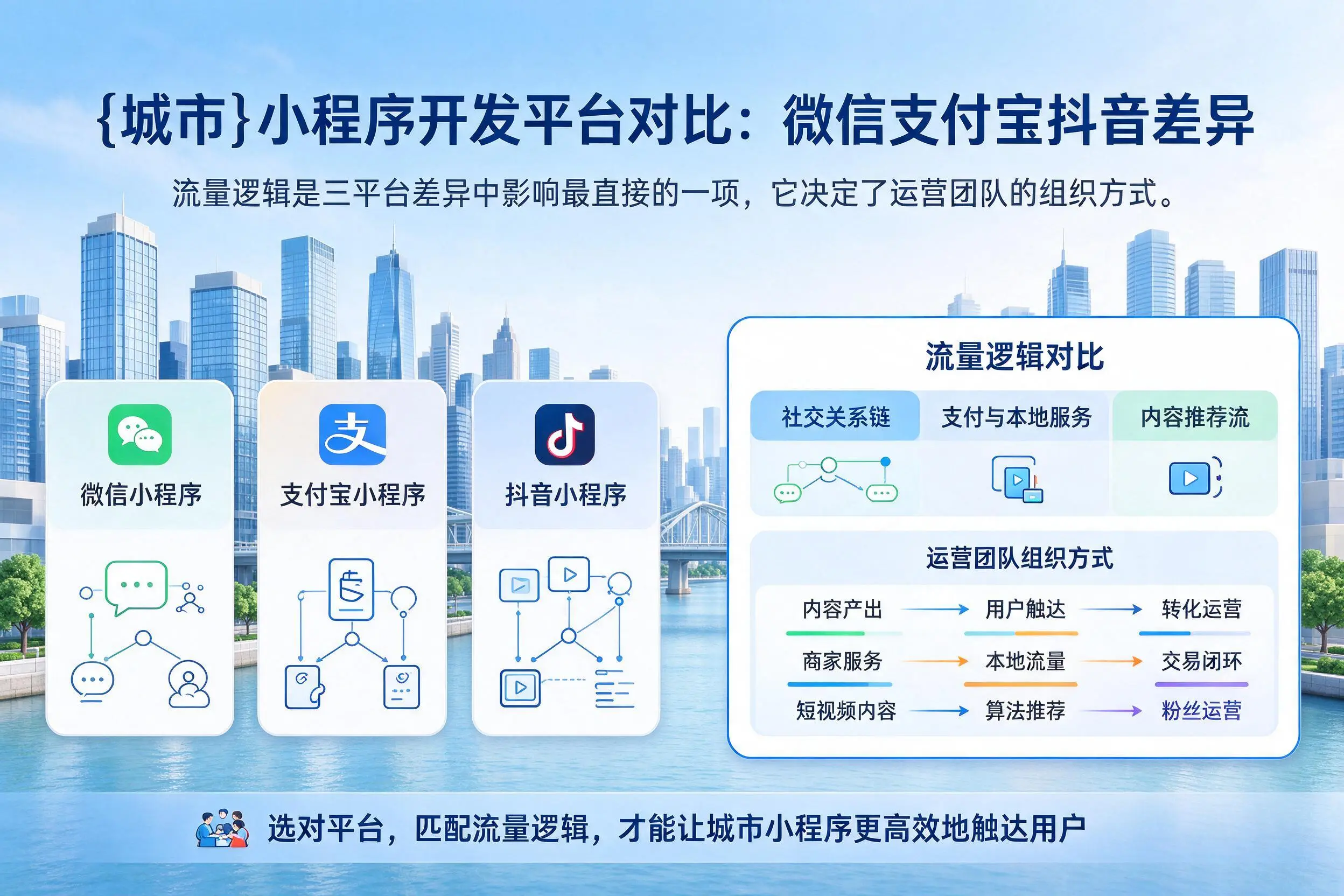 青岛小程序开发平台对比：微信支付宝抖音差异