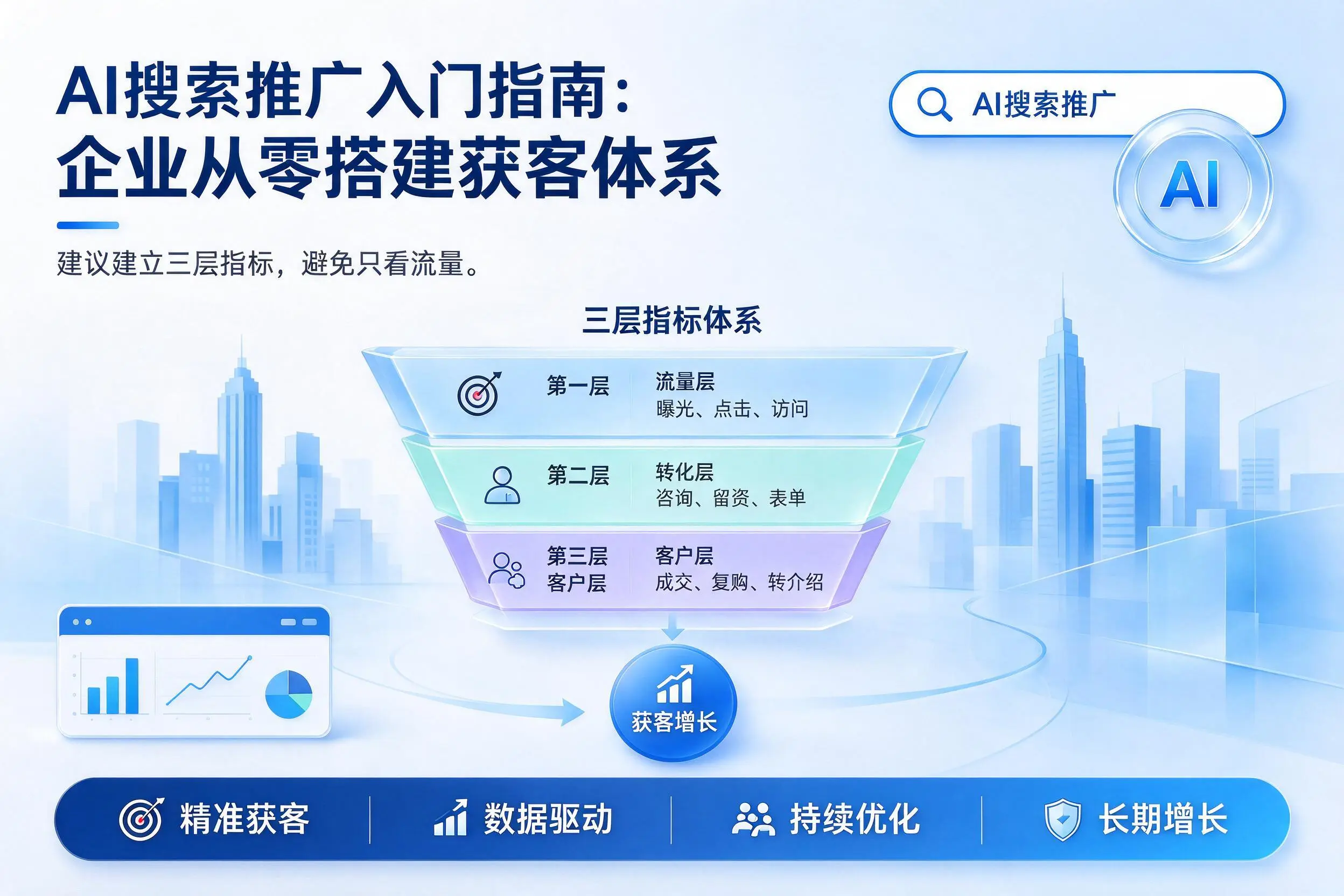 AI搜索推广入门指南:青岛企业从零搭建获客体系